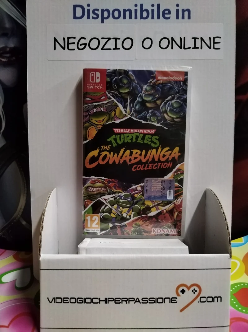Teenage Mutant Ninja Turtles The Cowabunga Collection Nintendo Switch Edizione Italiana