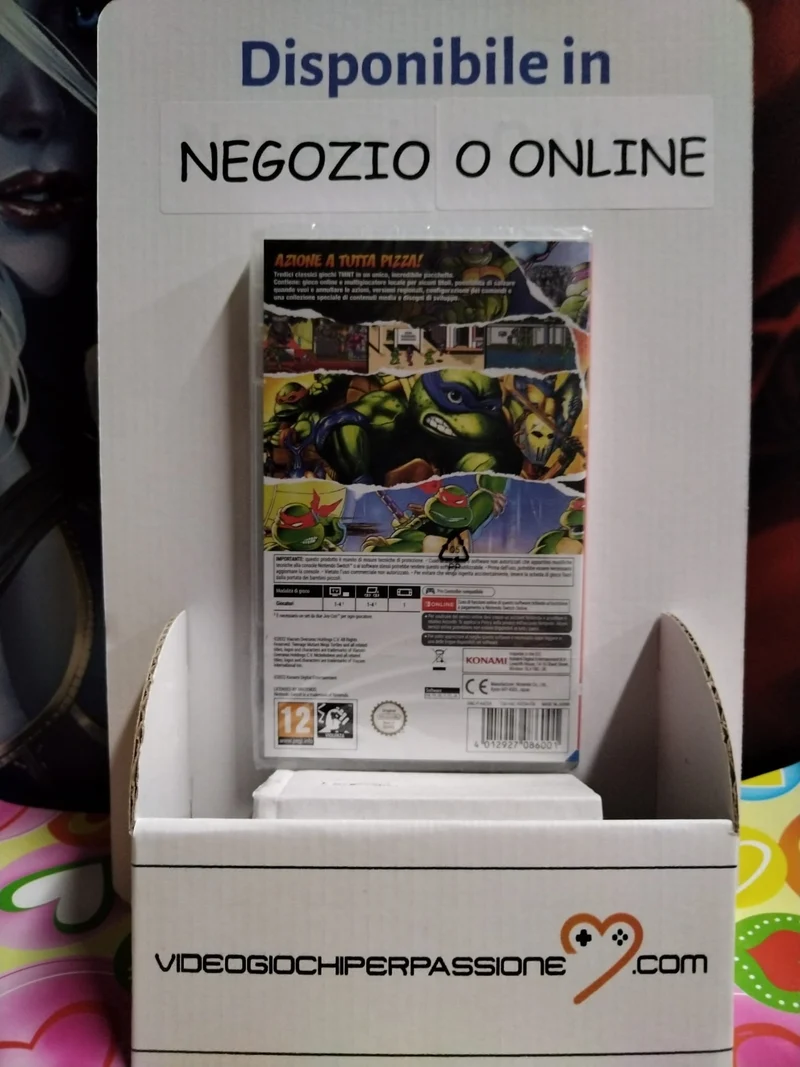 Teenage Mutant Ninja Turtles The Cowabunga Collection Nintendo Switch Edizione Italiana
