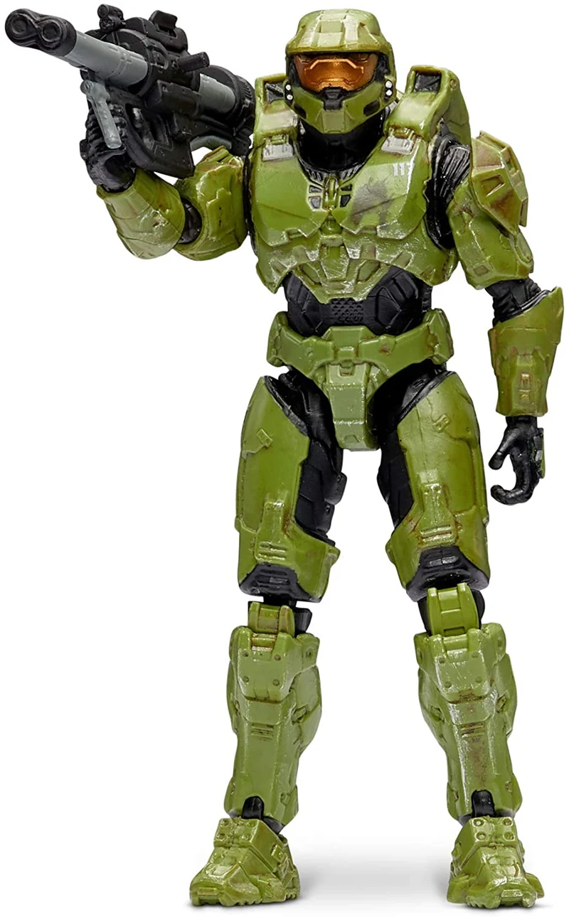 HALO INFINITE FIGURE "World of Halo" Mongoose Vehicle con Master Chief