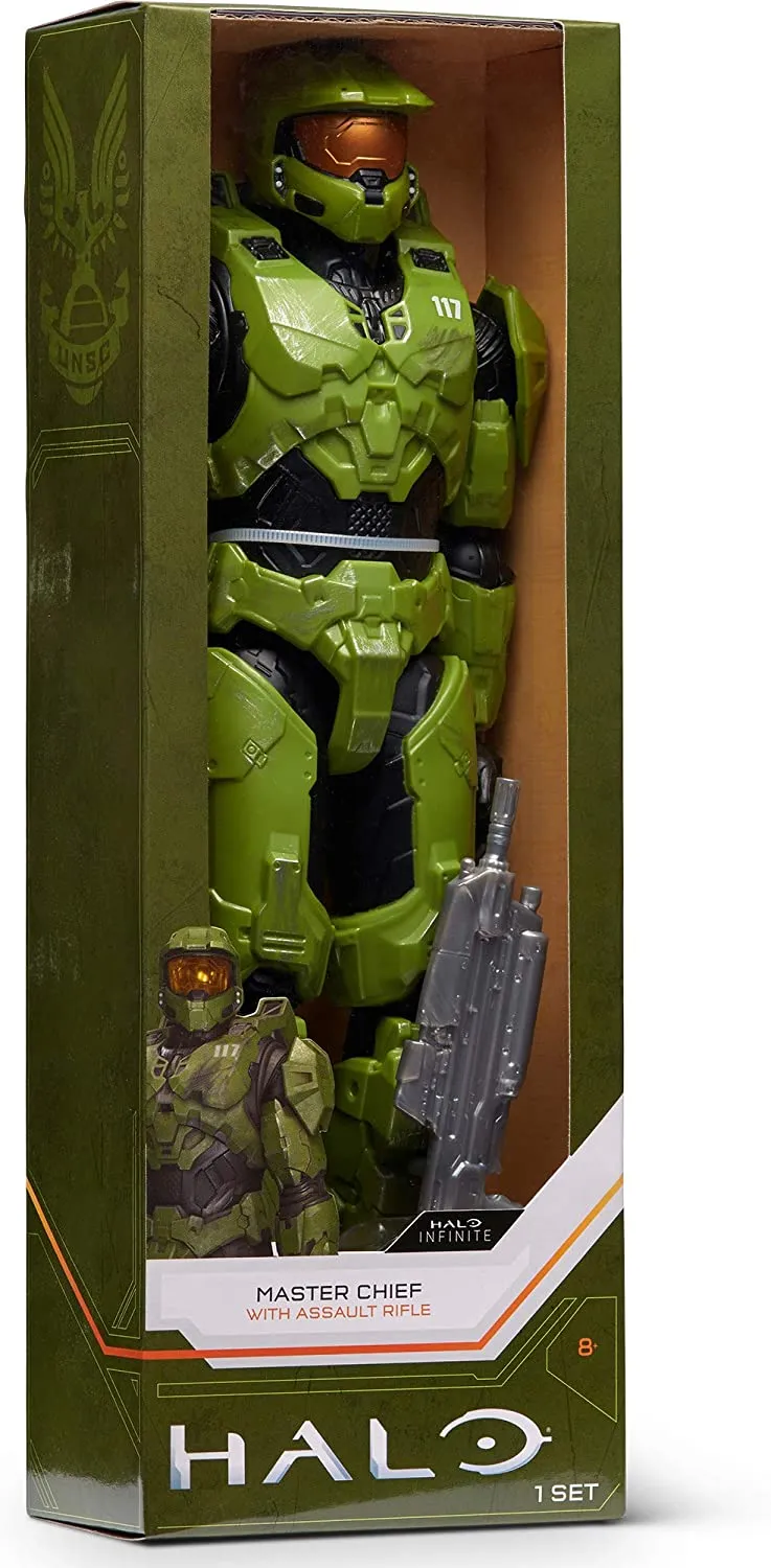 HALO INFINITE -FIGURE-MASTER CHIEF. SPARTAN MK VII, UNSC MARINE, SPARTAN TANAKA