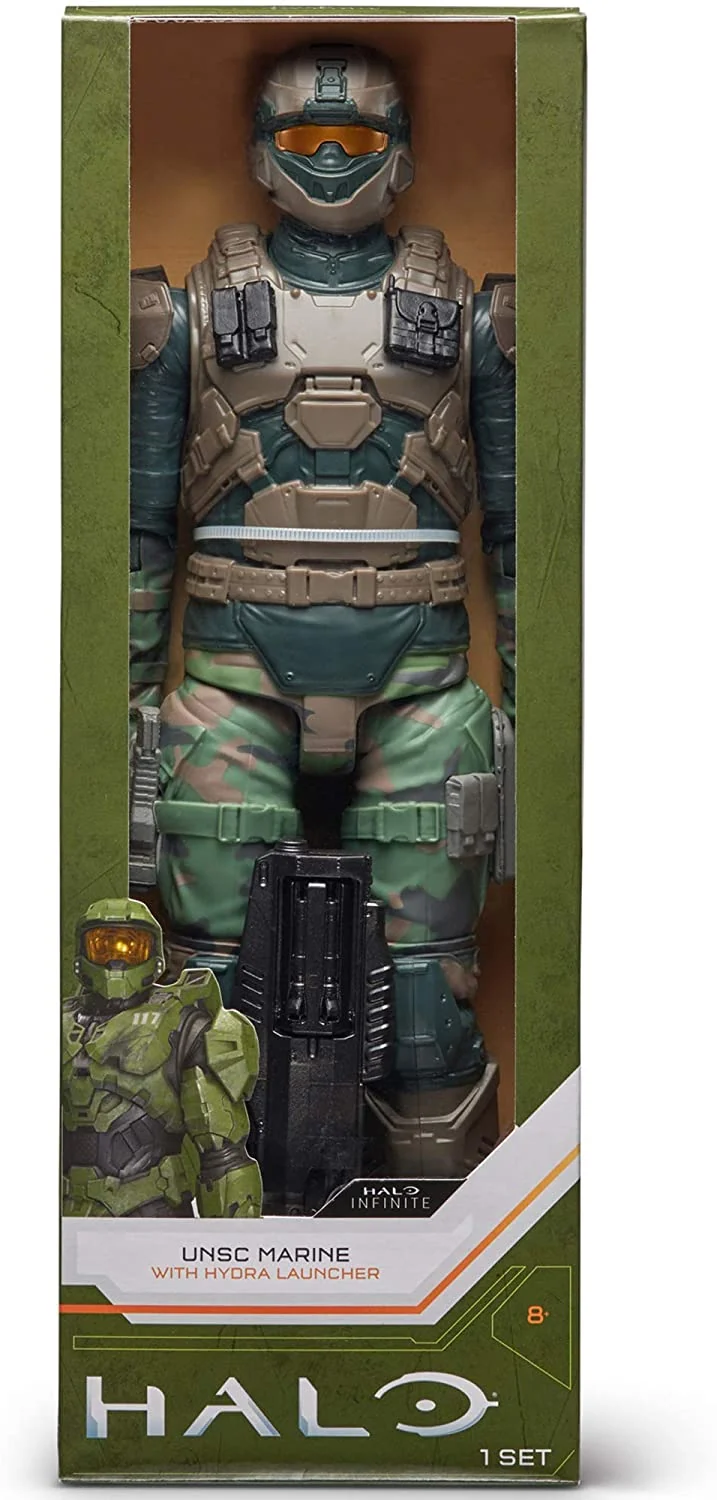 HALO INFINITE -FIGURE-MASTER CHIEF. SPARTAN MK VII, UNSC MARINE, SPARTAN TANAKA