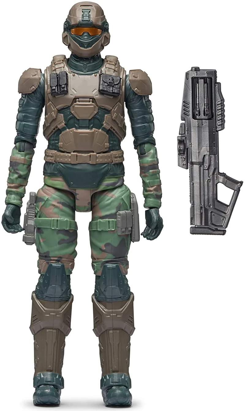 HALO INFINITE -FIGURE-MASTER CHIEF. SPARTAN MK VII, UNSC MARINE, SPARTAN TANAKA