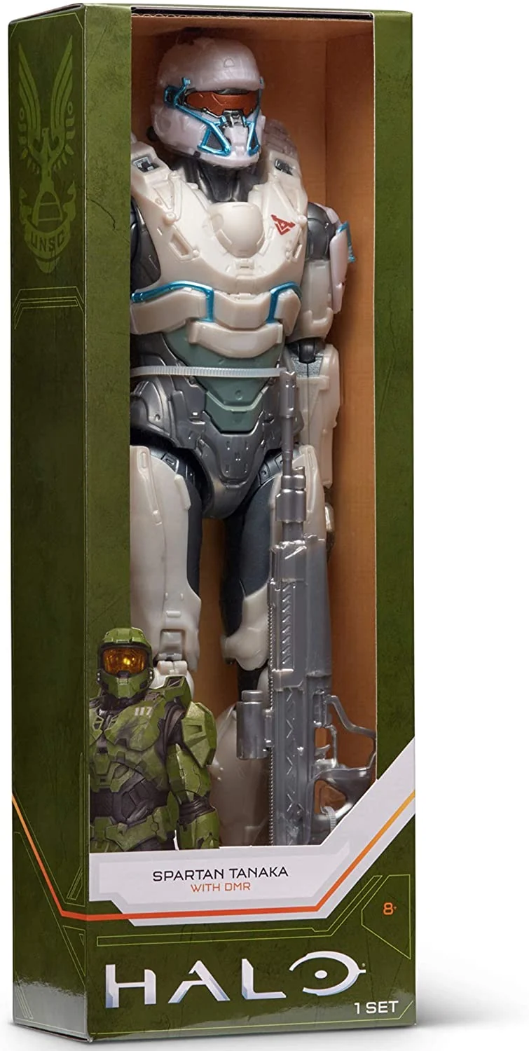 HALO INFINITE -FIGURE-MASTER CHIEF. SPARTAN MK VII, UNSC MARINE, SPARTAN TANAKA