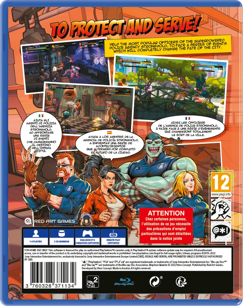 Mayhem Brawler Playstation 4 Edizione Europea [PRE-ORDINE]