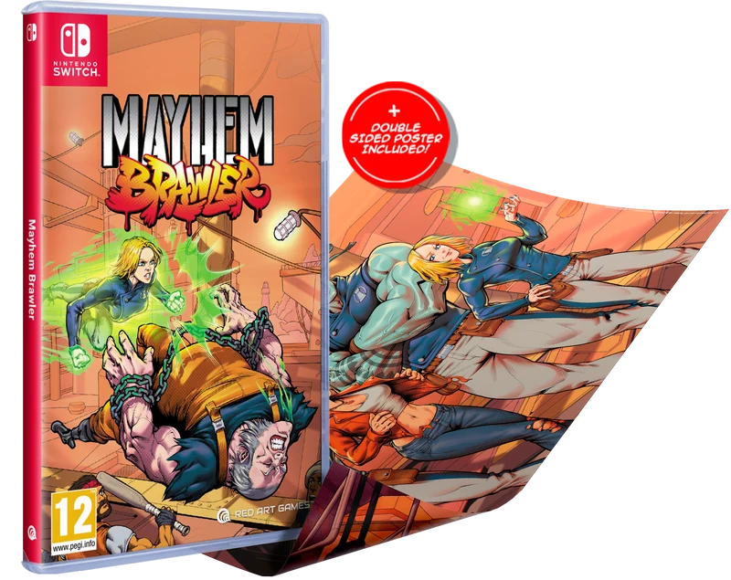 Mayhem Brawler Nintendo Switch Edizione Europea