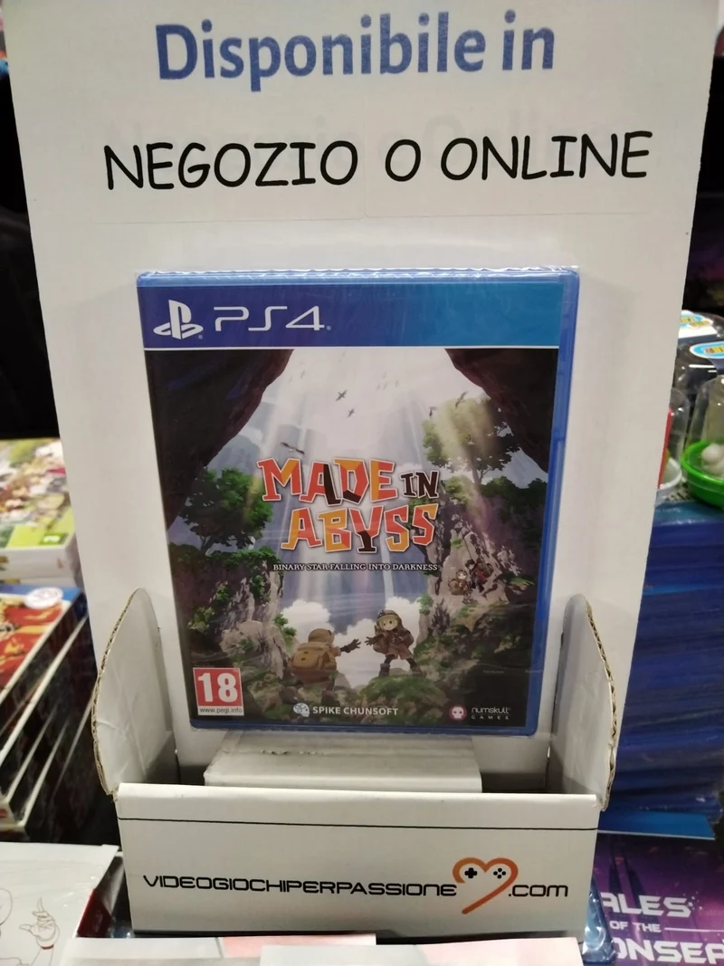Made in Abyss Binary Star Falling Into Darkness Playstation 4