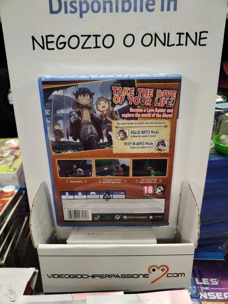 Made in Abyss Binary Star Falling Into Darkness Playstation 4