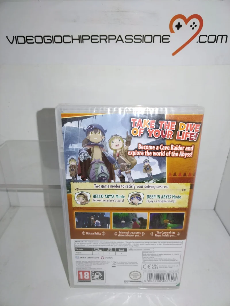 Made in Abyss Binary Star Falling Into Darkness Nintendo Switch
