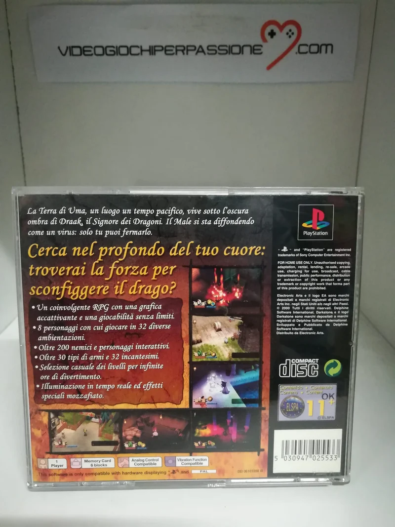 DARKSTONE PS1 (usato garantito)(versione italiana)
