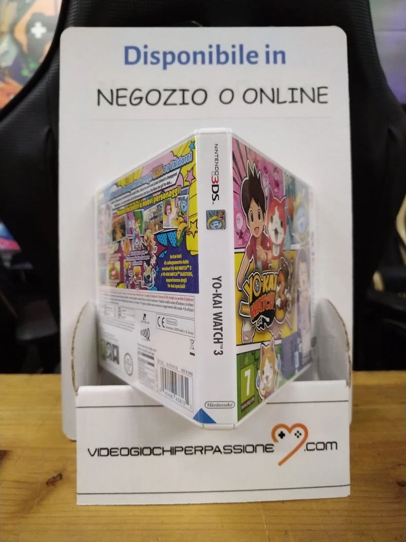 YO-KAI WATCH 3 NINTENDO 3DS (usato garantito)(versione italiana)