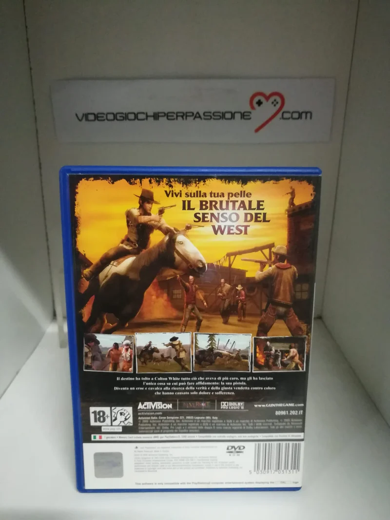 GUN PS2 (usato garantito)(versione italiana)