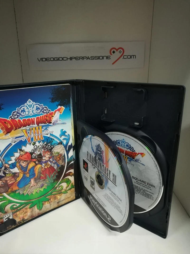 DRAGON QUEST VIII 8 JOURNEY OF THE CURSED KING PS2 (usato)(versione americana)
