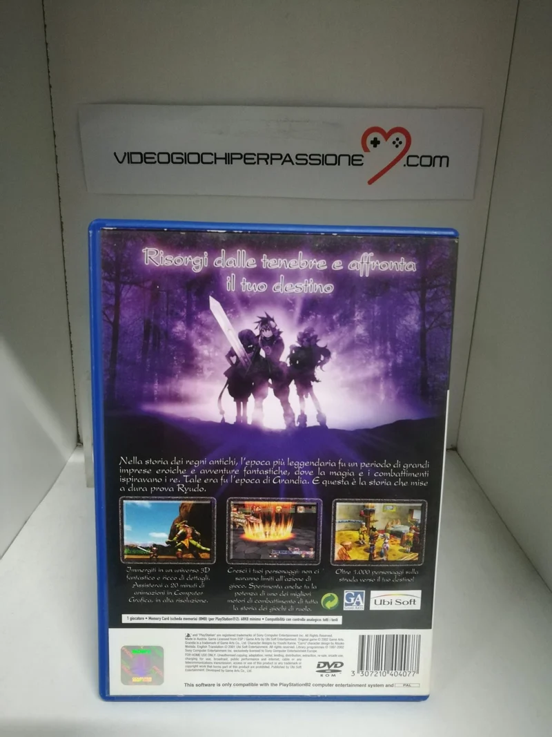 GRANDIA II 2 PS2 (usato garantito)(versione italiana)