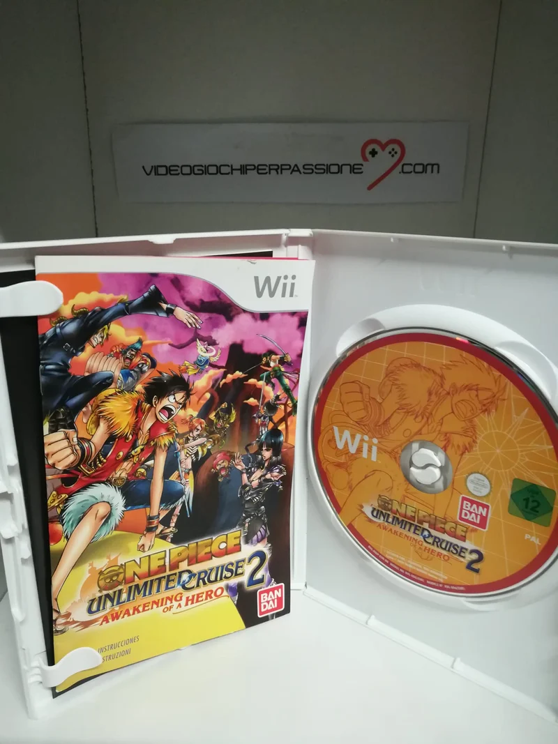 ONE PIECE UNLIMITED CRUISE 2 AWAKENING OF A HERO NINTENDO WII (usato garantito)