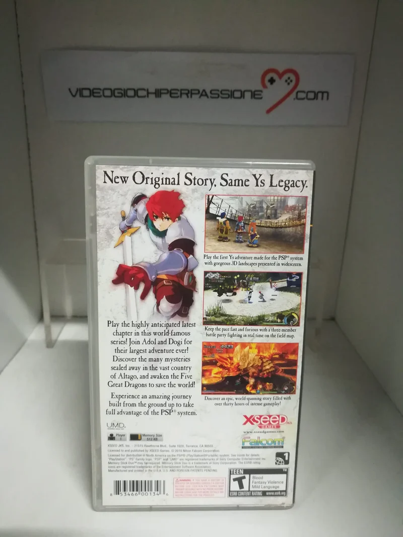 YS SEVEN PSP (usato garantito)(versione americana)