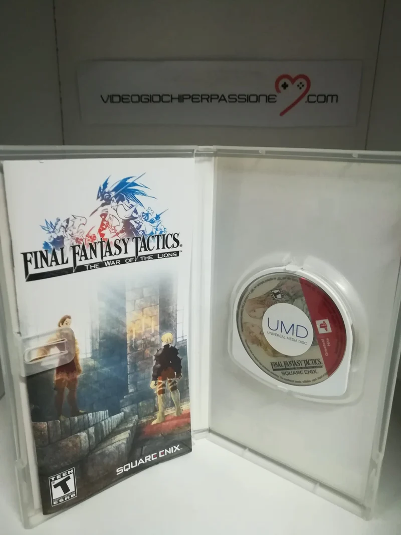 FINAL FANTASY TACTICS THE WAR OF THE LIONS PSP (usato garantito)