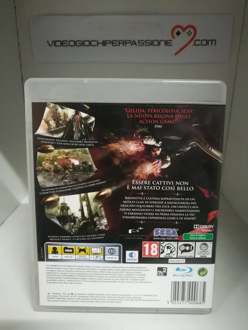 BAYONETTA PS3 (usato garantito)(versione italiana)