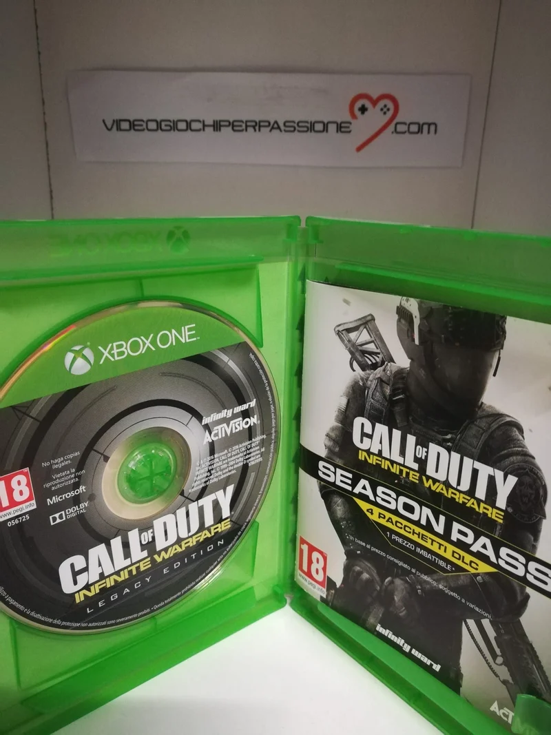 CALL OF DUTY INFINITE WARFARE legacy edition XBOX ONE (usato)(versione italiana)