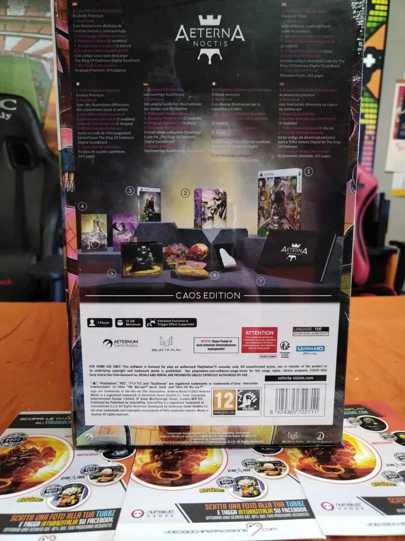 Aeterna Noctis Caos Edition Playstation 5 Edizione Europea