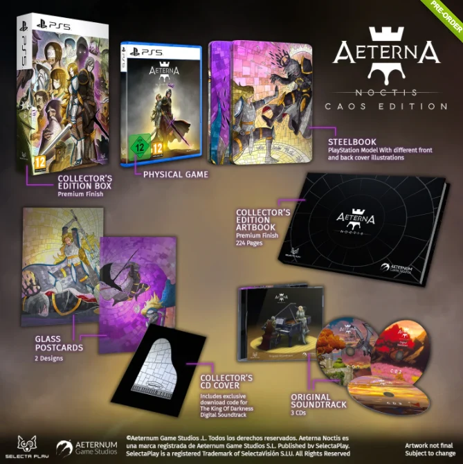 Aeterna Noctis Caos Edition Playstation 5 Edizione Europea