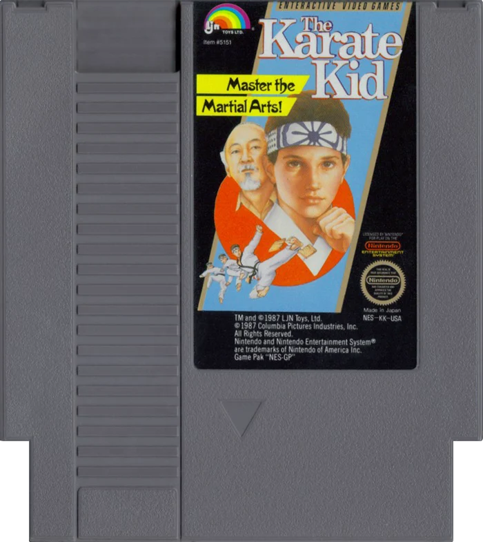 The Karate Kid - (Game Only) (NES)