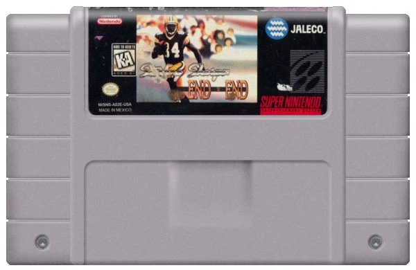Sterling Sharpe End 2 End - Nintendo SNES