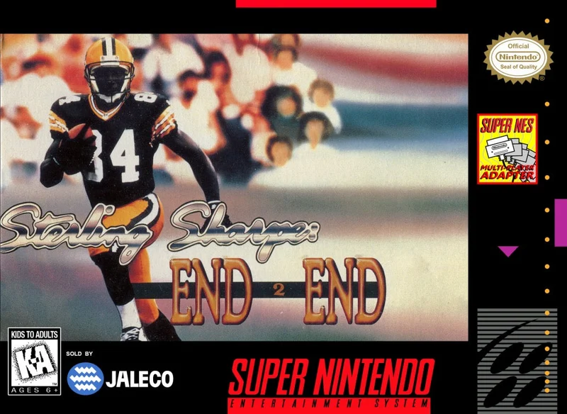 Sterling Sharpe End 2 End - Nintendo SNES