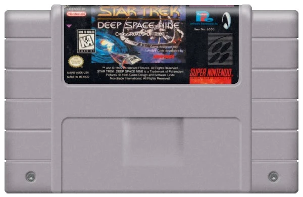 Star Trek Deep Space Nine Crossroads of Time - Nintendo SNES