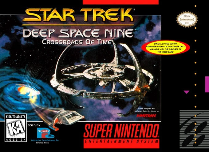 Star Trek Deep Space Nine Crossroads of Time - Nintendo SNES