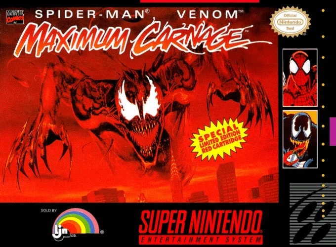 Spider-Man Maximum Carnage - Nintendo SNES