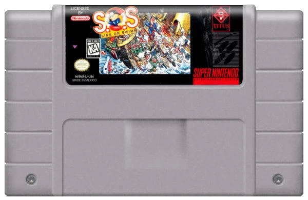 SOS Sink or Swim - Nintendo SNES