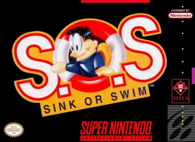 SOS Sink or Swim - Nintendo SNES
