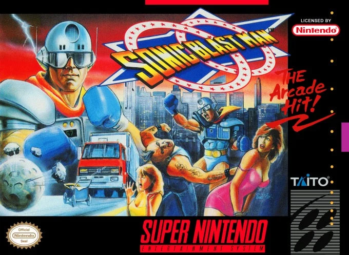 Sonic Blast Man - Nintendo SNES
