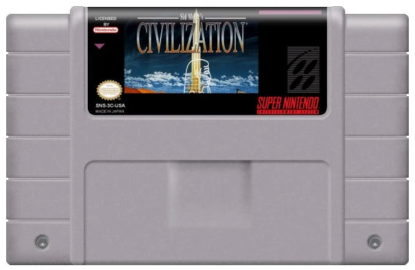 Sid Meier's Civilization - Nintendo SNES