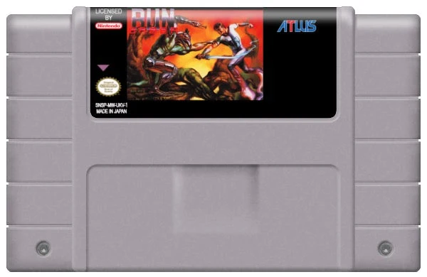 Run Saber - Nintendo SNES