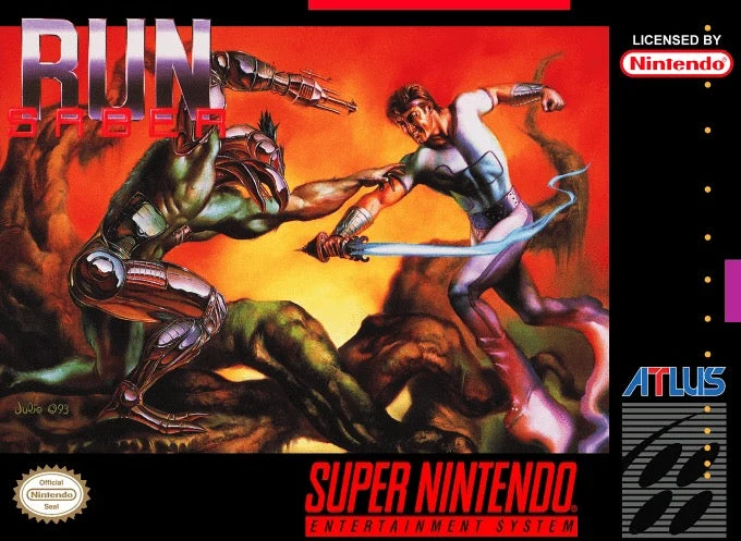Run Saber - Nintendo SNES