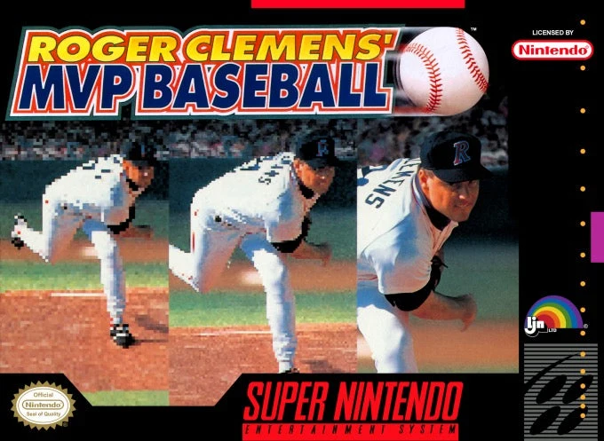 Roger Clemens MVP Baseball - Nintendo SNES