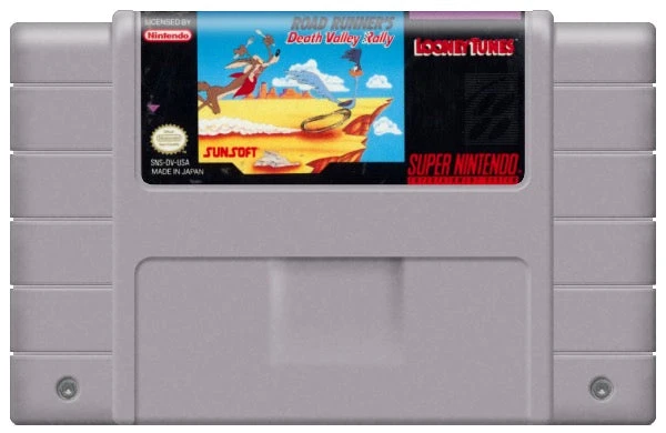 Road Runner's Death Valley Rally - Nintendo SNES