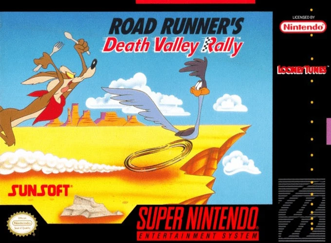 Road Runner's Death Valley Rally - Nintendo SNES