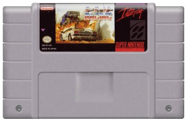 Radical Psycho Machine RPM Racing - Nintendo SNES