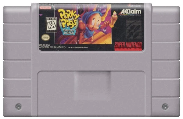 Porky Pig's Haunted Holiday - Nintendo SNES