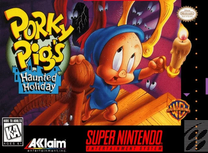 Porky Pig's Haunted Holiday - Nintendo SNES