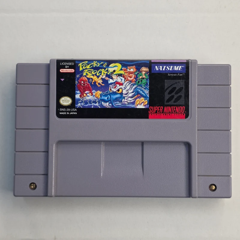 Pocky and Rocky 2 - Nintendo SNES