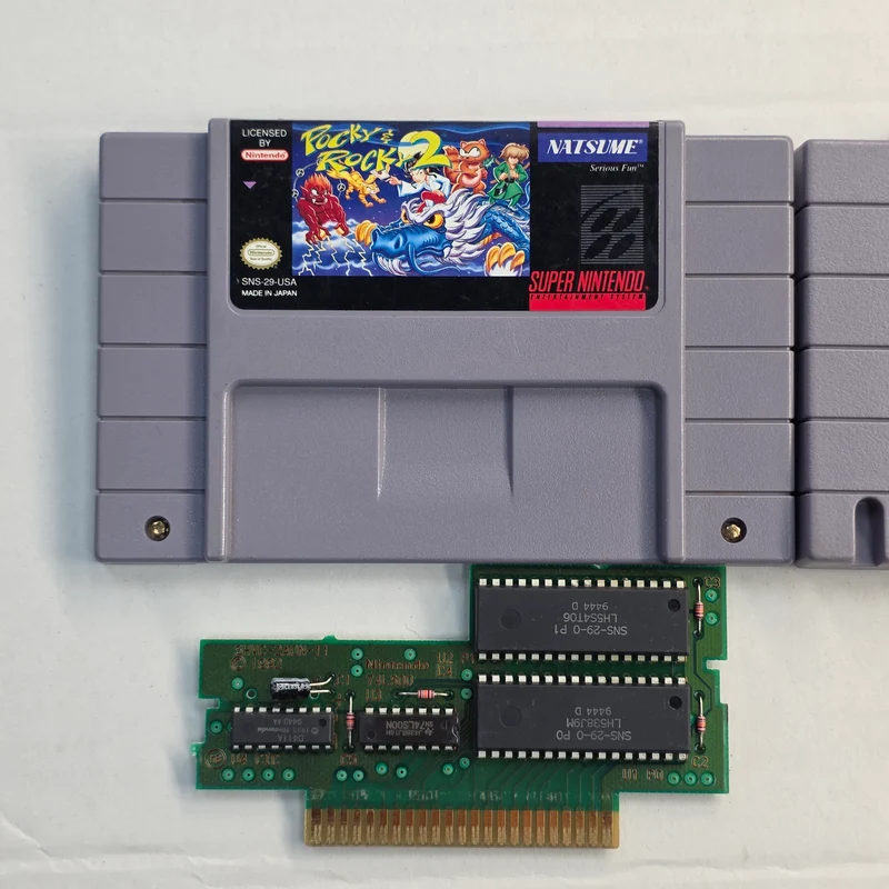 Pocky and Rocky 2 - Nintendo SNES