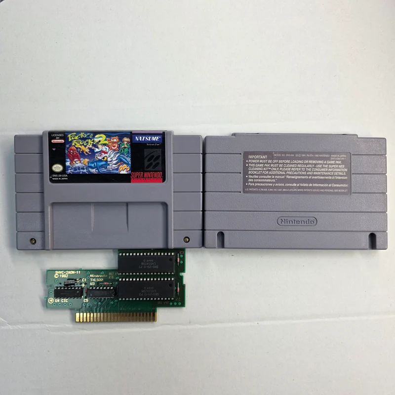 Pocky and Rocky 2 - Nintendo SNES
