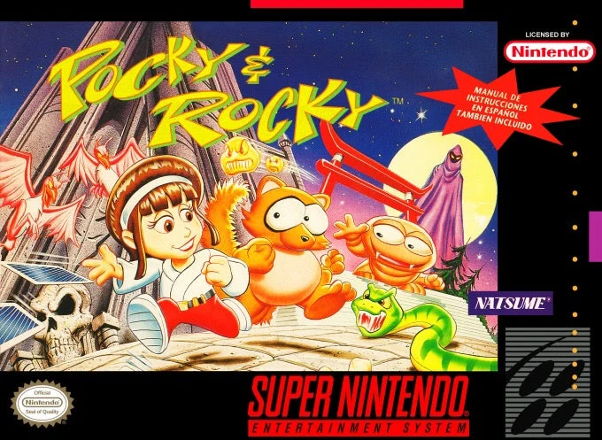 Pocky & Rocky - Nintendo SNES