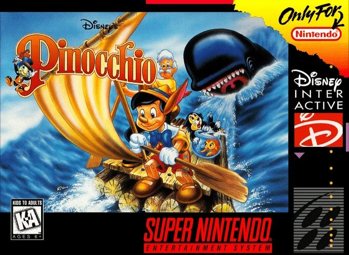 Pinocchio - Nintendo SNES