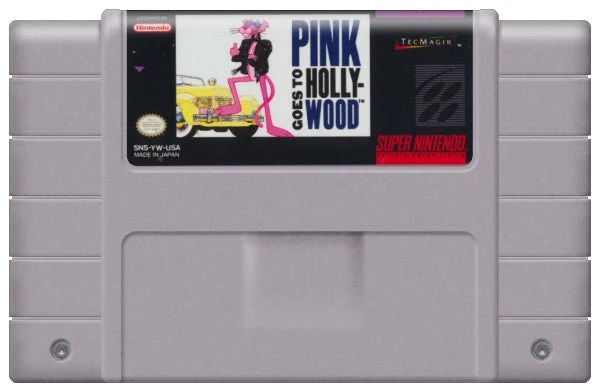 Pink Goes to Hollywood (Pink Panther) - Nintendo SNES