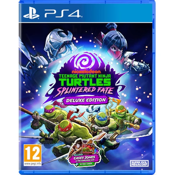 Teenage Mutant Ninja Turtles Splintered Fate Deluxe Edition PS4 - Usato