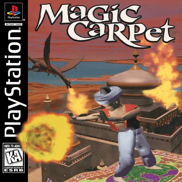 Magic Carpet - Sony PlayStation 1 (PS1)